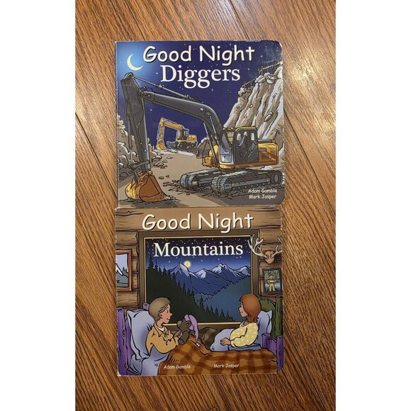Good Night Board Books Lot Of 6 Tractor Farm Diggers Forest Mts by Adam G - Picture 5 of 9